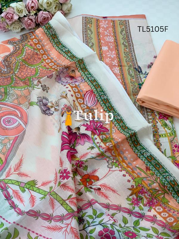 Soft Lawn Three Pieces - TL5105 Design image