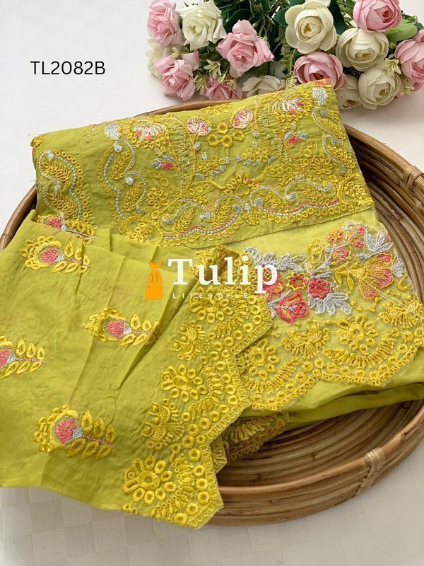 Luxury Embroidered Cotton - TL2082 Color image