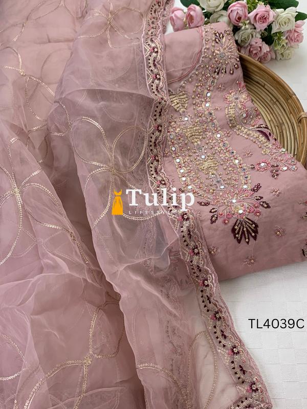 Gorgeous Organza Dresses - TL4039 Color image