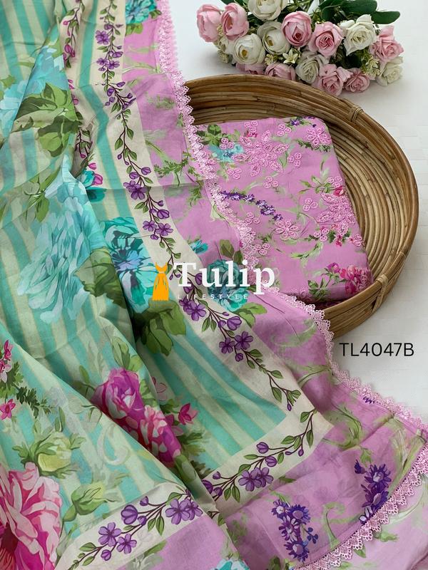 Gorgeous Embroidered Lawn - TL4047 Color image
