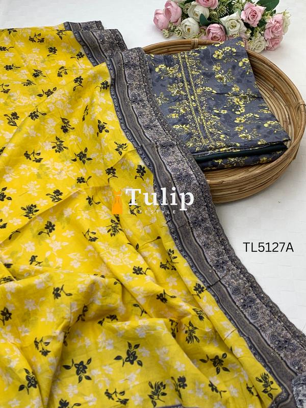 Soft Premium Cotton Lawn - TL5127 Color image