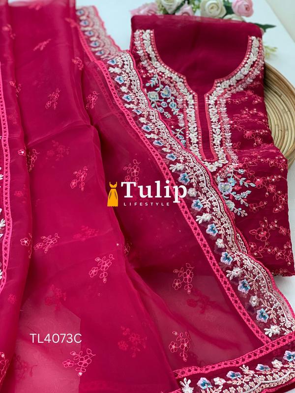 Gorgeous Organza Dresses - TL4073 Color image