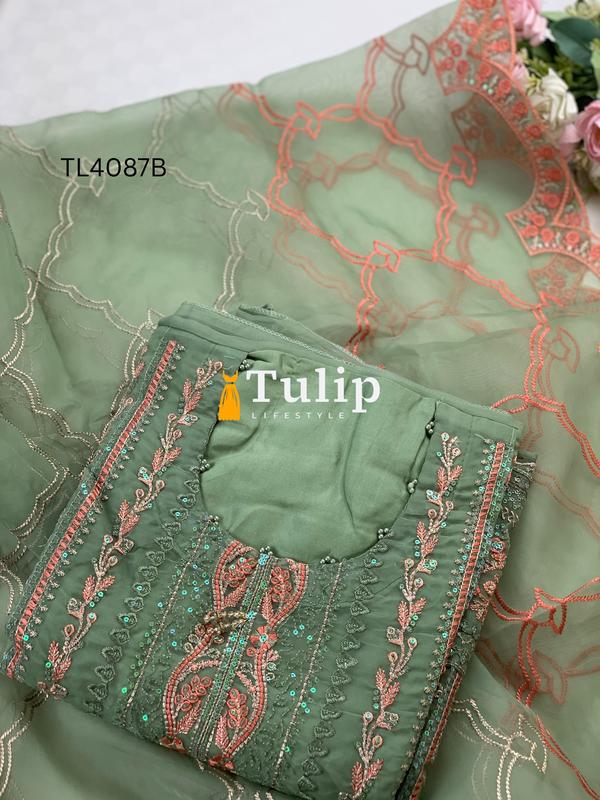 Gorgeous Organza Dresses - TL4087 Color image