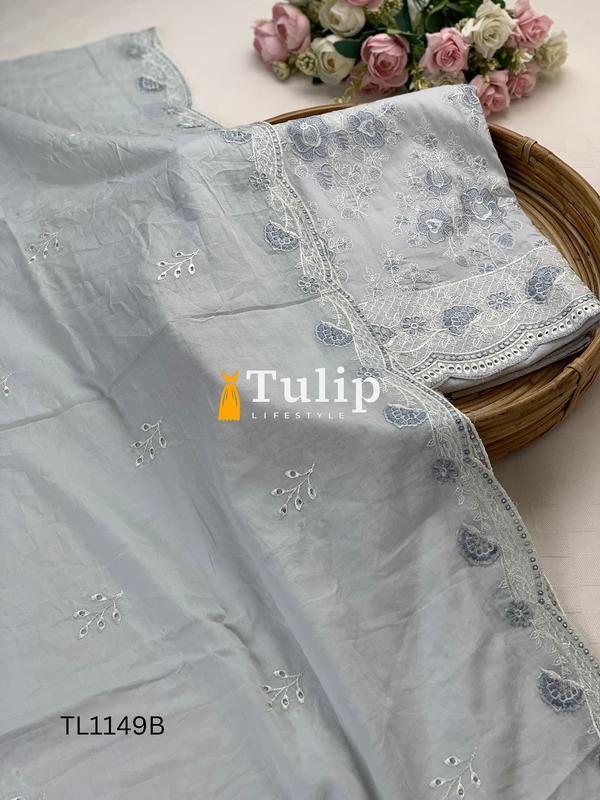 Premium Embroidered Soft Cotton - TL1149 Color image