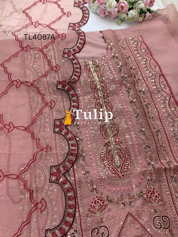 Gorgeous Organza Dresses - TL4087 Color image