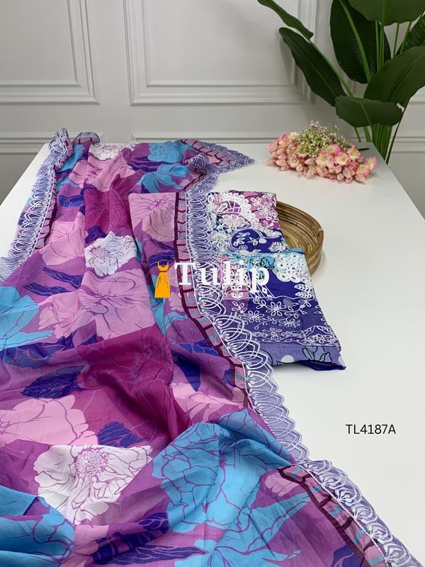 Gorgeous Cotton Lawn Dresses - TL4187 Color image