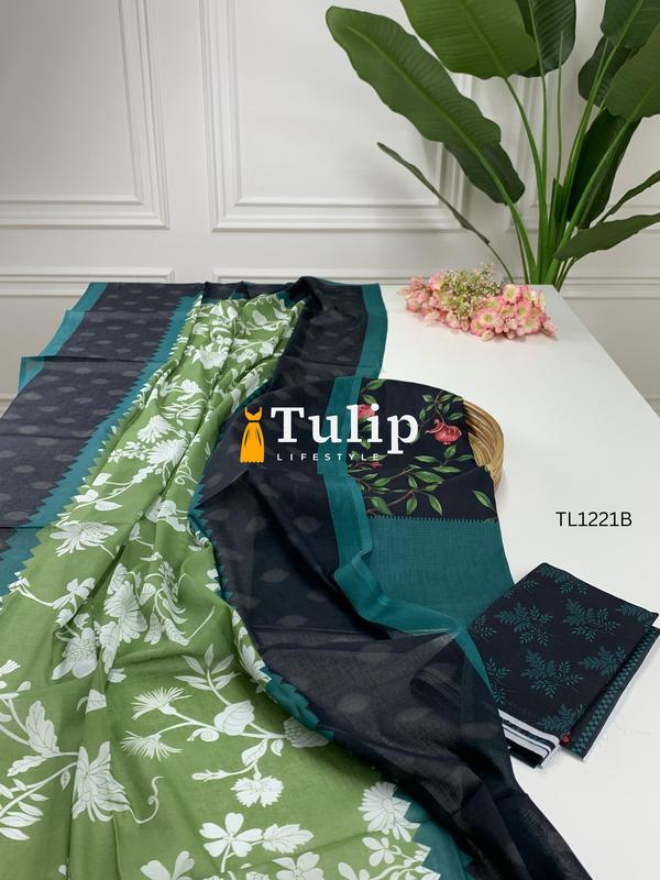 Premium Cotton Lawn Dresses - TL1221 Color image