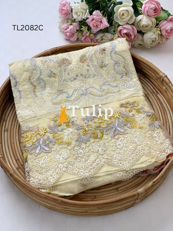 Luxury Embroidered Cotton - TL2082 Color image