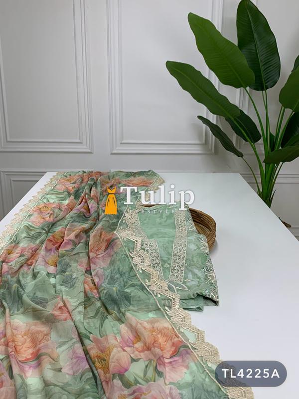 Gorgeous Embroidered Luxury Lawn Dresses -  TL4225 Color image
