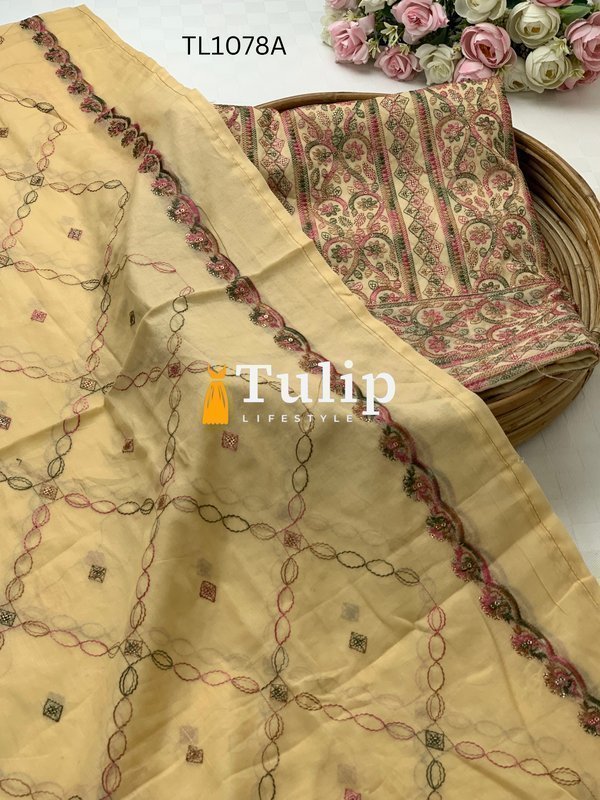 Embroidered Cotton Collection - TL1078 Color image