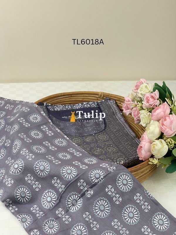 Linen Budget Party Dress - TL6018 Color image