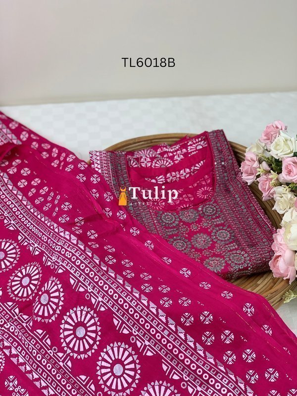 Linen Budget Party Dress - TL6018 Color image